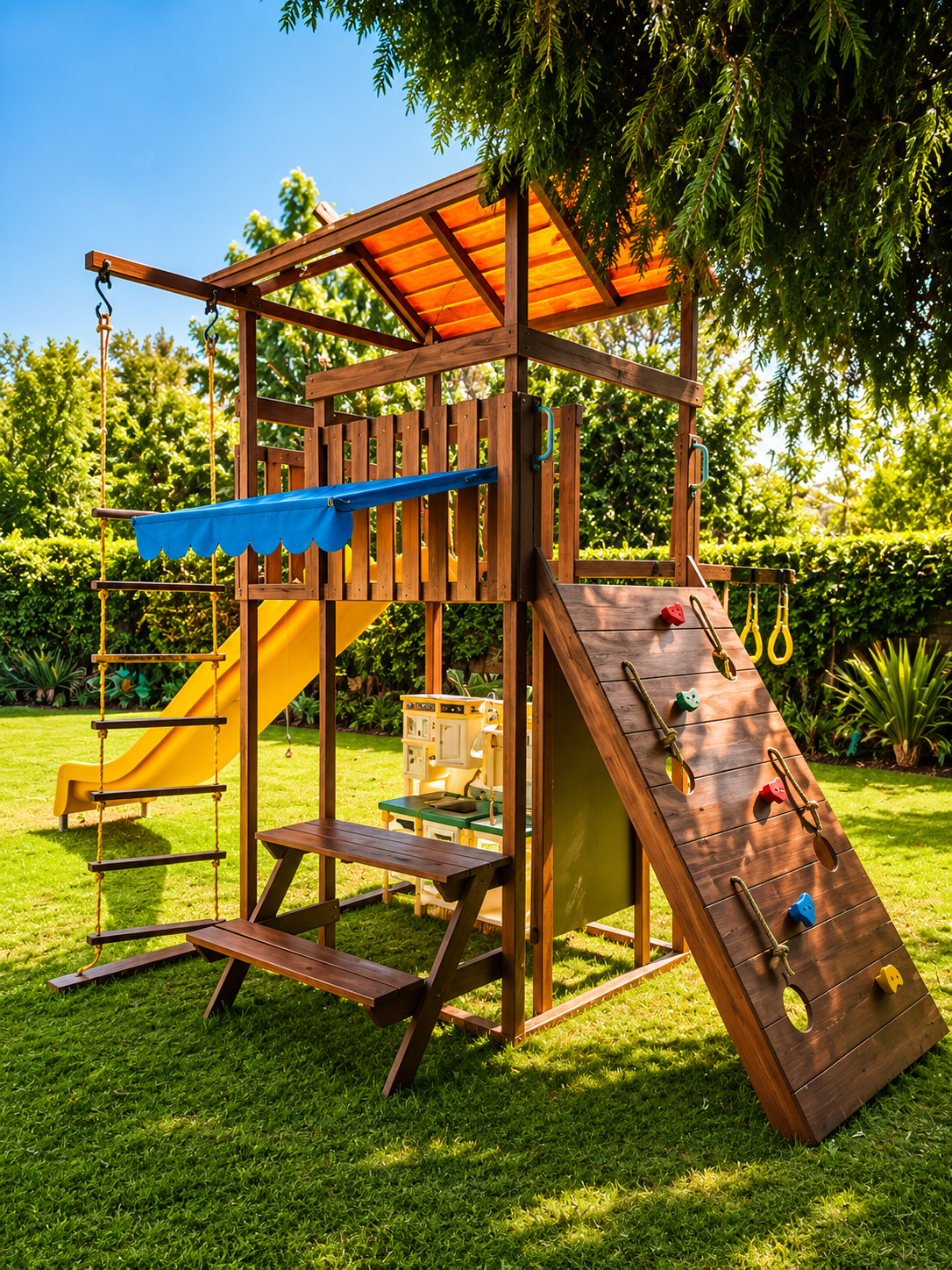 Hut-7 + Double Swing