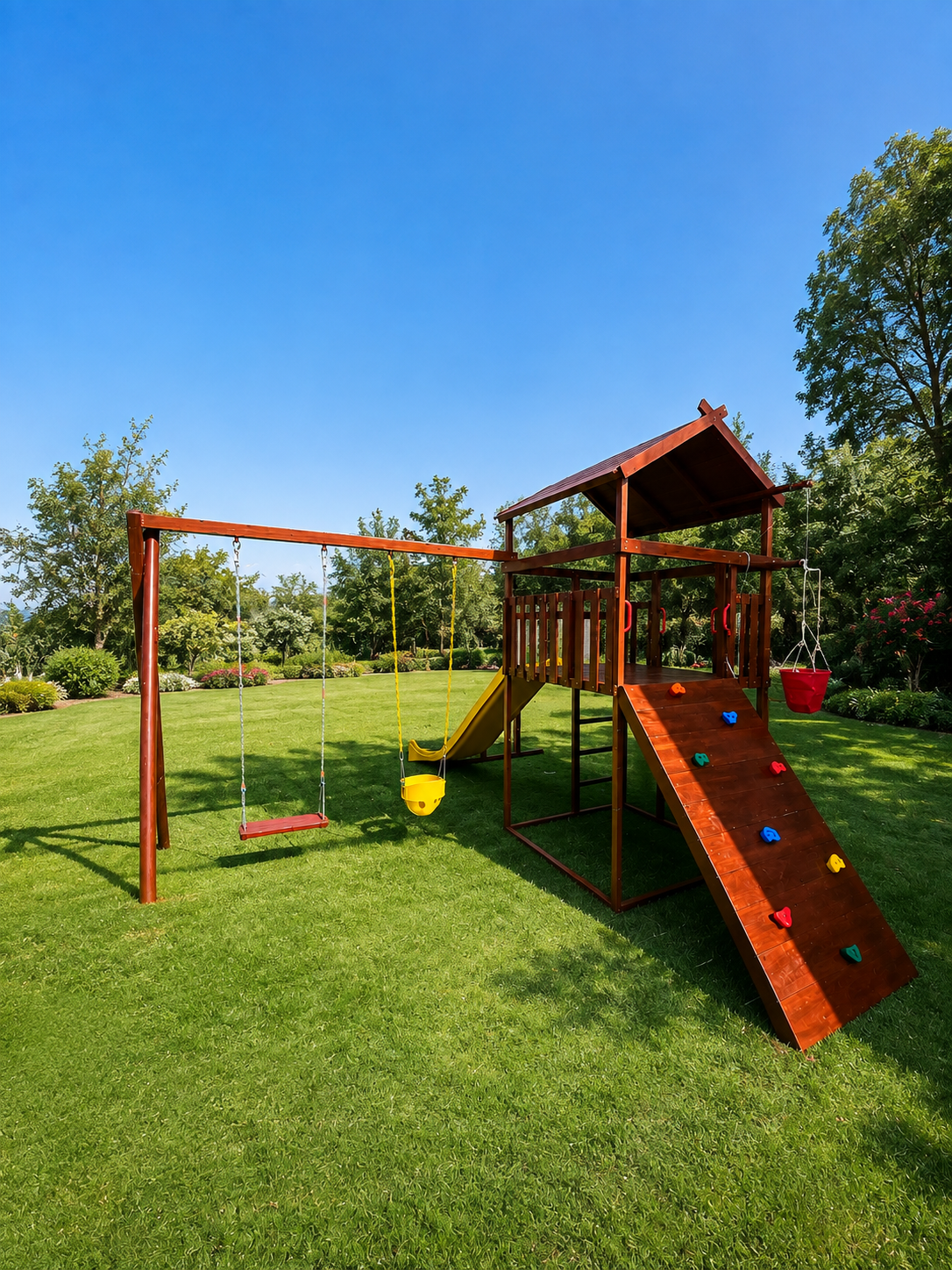 Hut-7 + Double Swing